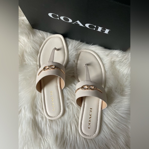 Coach Jada leather sandal - Picture 1 of 7